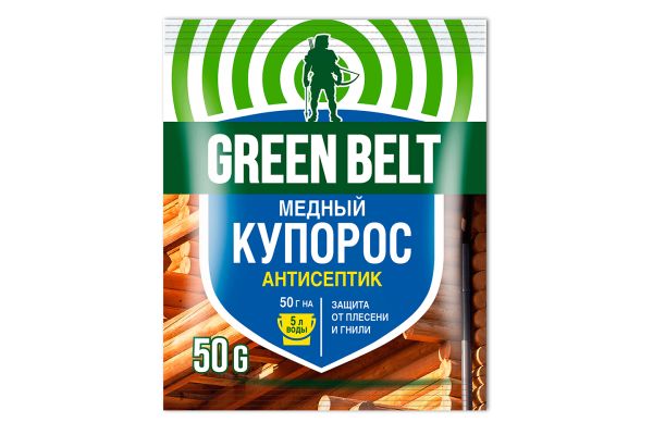 GREEN BELT Медный Купороc, пакет 50 гр, 01-681