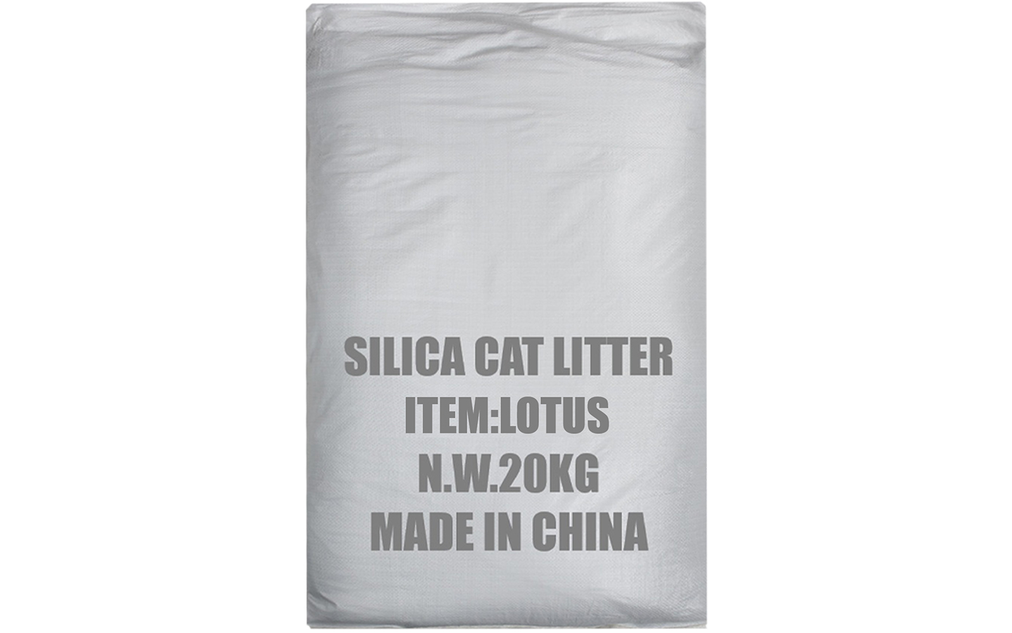 Наполнитель, СИНЬОР, силикагель, 60л (20кг), Lotus