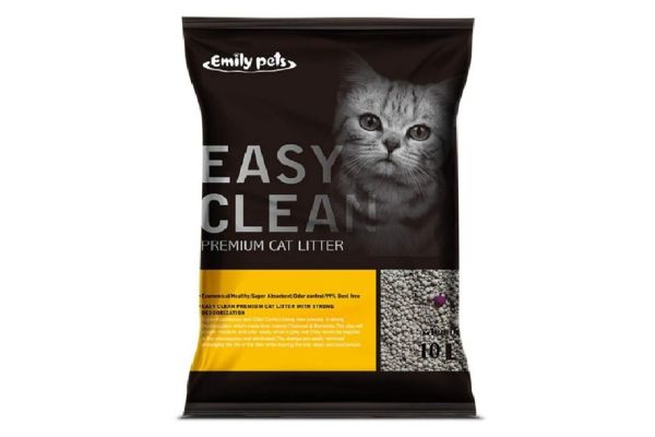 Наполнитель, Emily pets, Комкующийся, 10л, (Lemon)