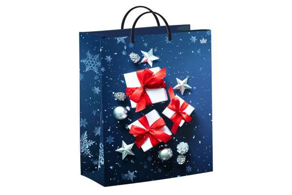 Пакет софтпласт 30*40 (140мкм) "Новогодние подарочки" (НГ)