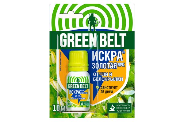 НК GREEN BELT Искра Золотая, флакон 10 мл, 01-531