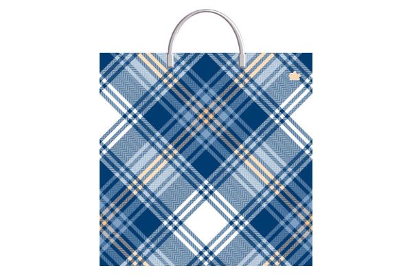 Пакет с пласт. ручкой 36*37 (100мкм) "Адмирал"