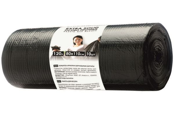 Мешки для мусоpa 120л, (10шт) "Extra Solid"