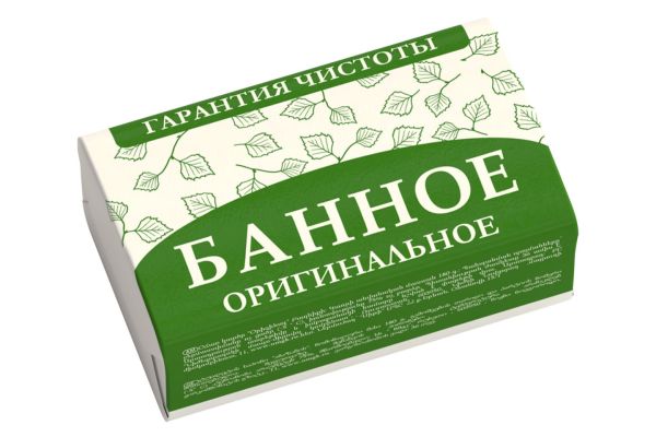 Мыло туалетное 180 г, "Оригинальное", (Банное)