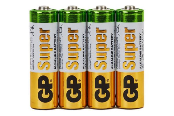 Батарейки GP Super, Alkaline, AA (4 шт.)
