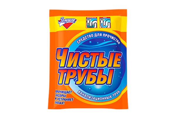 Средство для чистки канализационных труб "Чистые трубы" 90 г