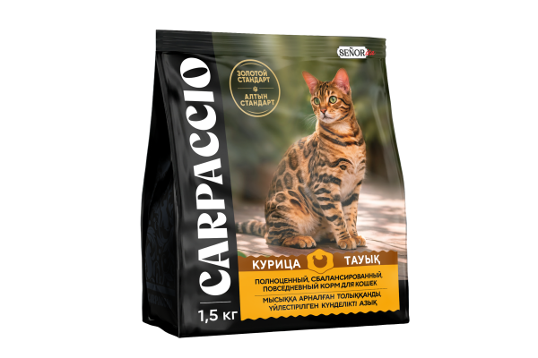 Сухой корм для кошек Carpaccio (Карпаччо) 1,5кг Курица