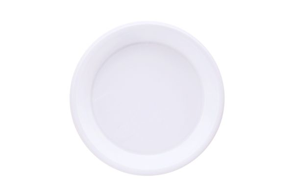 Тарелка десертная 0,25л (100 шт) ПолиЭр, белая
