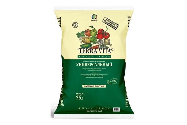 Грунт Тerra Vitа, Универсальный, 25 л