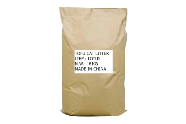 Наполнитель, СИНЬОР, тофу, 45л (15кг), Lotus