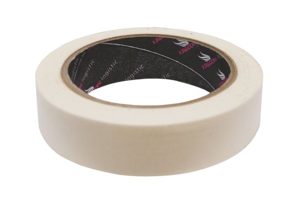 Малярная креппированная клейкая лента, 25мм*30м, Falcon logistic