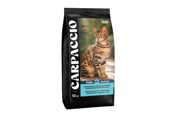 Сухой корм для кошек Carpaccio (Карпаччо) 10кг Рыба